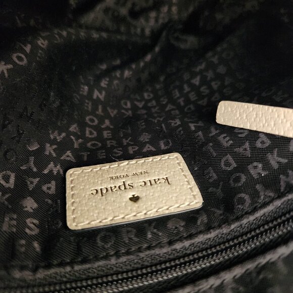 Euc Kate Spade Robinson Street Black Leather Shoulder Bag Purse C - Picture 13 of 13